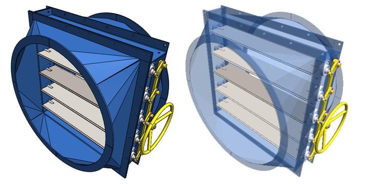 A2004430-手动百叶窗阻尼器